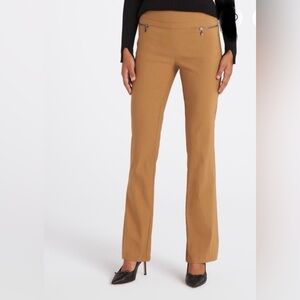 NWT Violets and Roses Women's Brown Boot Cut Pants size 12/31